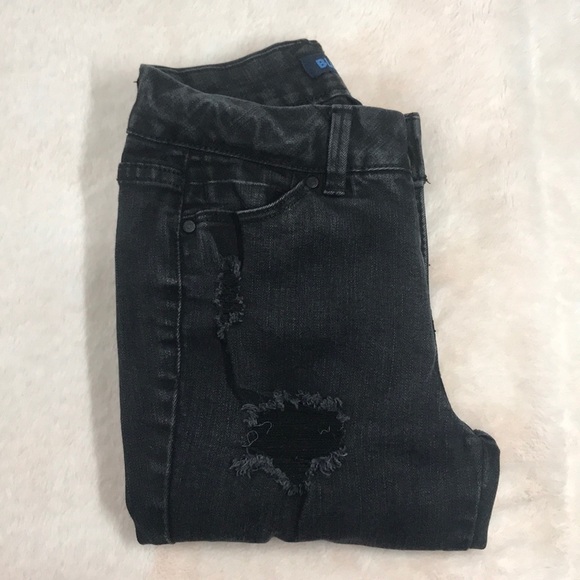 Blue Spice Embroidered Black Jeans - Picture 4 of 15